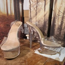 Womens High Heeled Platform