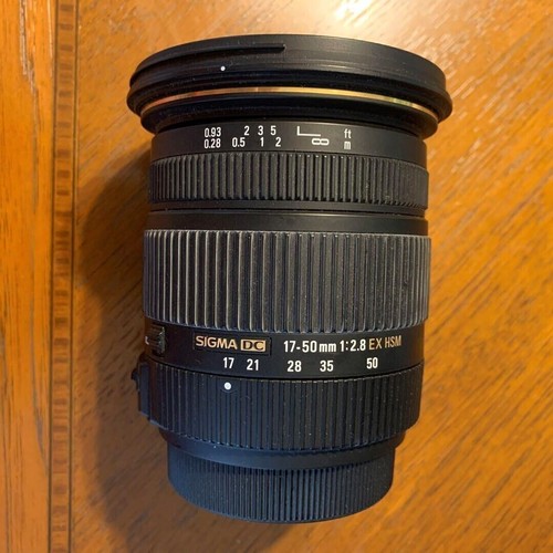 Sigma 50mm ex dc hsm - sigma, 17-50mm