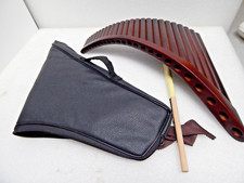 G Key 25 Pipes Pan Flute Pan Pipes Woodwind Musical Instrument Bamboo made LEFT!
