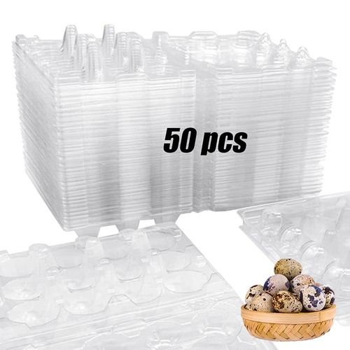 Pcs quail egg cartons - 50,
