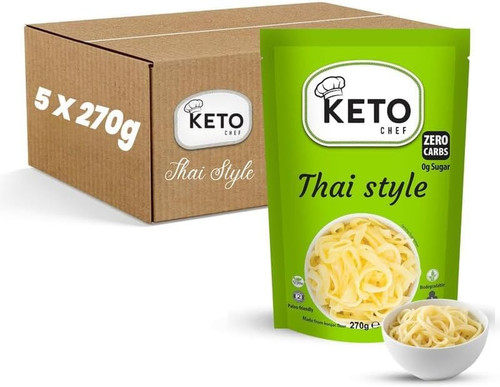 Shirataki thai style noodles - style,