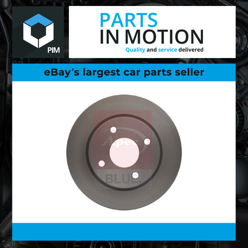 Brake discs pair solid - pair, fits
