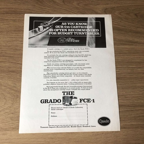 Gram116 magazine advert 11x8 - magazine,