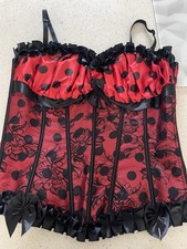 Red & Black Corset Size 4xl