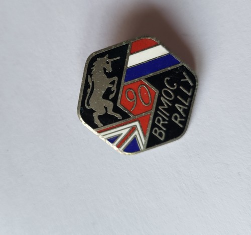 Vintage enamel brimoc - enamel, rally