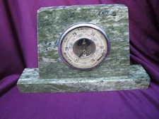 SB Instruments Aneroid Barometer in serpentine mount in need of TLC