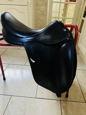 Equipe Emporio Monoflap Dressage Saddle - 17’ Medium Wide 