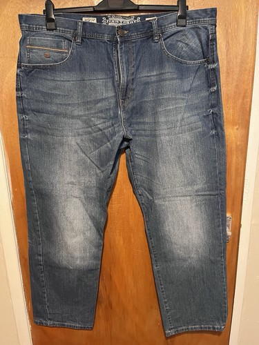 Mens mantaray denim jeans - denim,