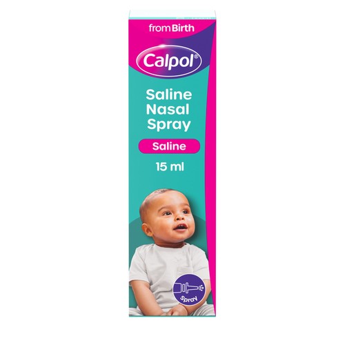 Saline nasal spray - nasal, x15ml)
