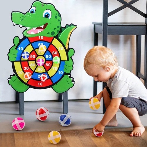Kids sticky ball - sticky, board