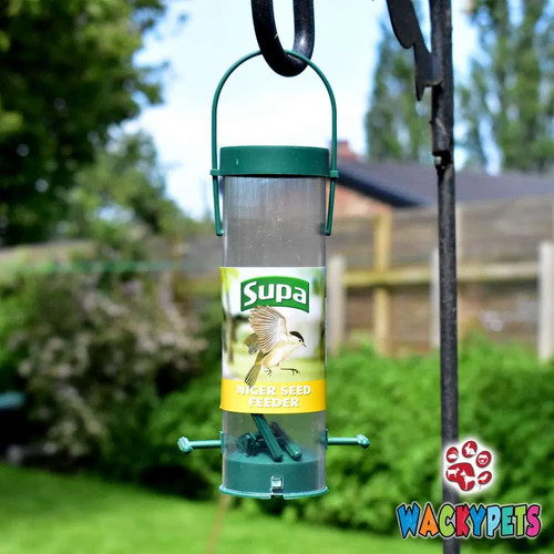 Supa niger seed plastic feeder - supa,