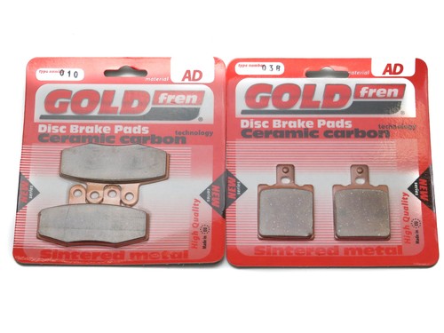 Brake pads front rear - front,