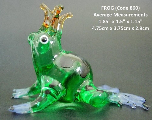 Multi glass frog beautiful - multi,