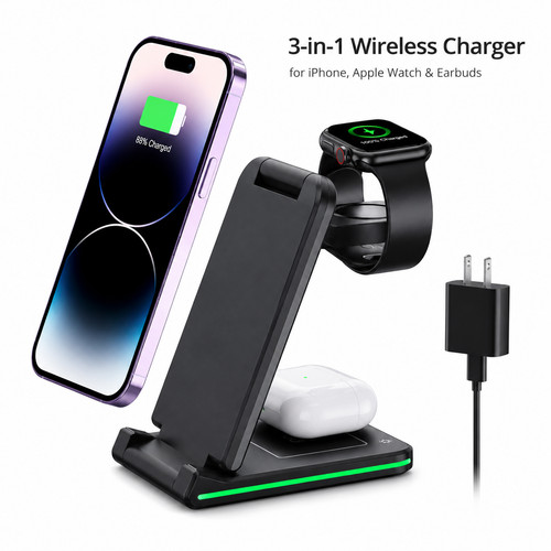 3in1 fast wireless charger - fast,