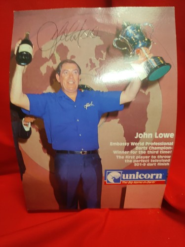Autographed original john - john, lowe