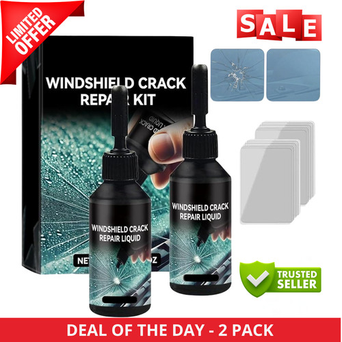 Windshield repair kit fix - 2x,