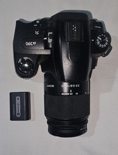 Sony Alpha A390 14.2MP Digital SLR Camera With 18-55mm Lens - Tested And Working