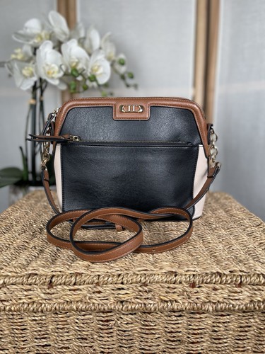 Dune black faux - , leather