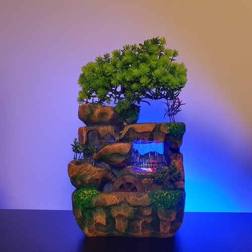 Tabletop fountain indoor - tabletop,