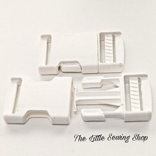 30mm Plastic Side Release Buckles Fasteners For Webbing Straps Pack of 2