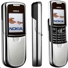 Excellent Condition  Nokia 8800 Gsm SILVER Bluetooth Luxury Phone+ warranty