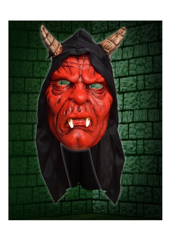 Devil hooded face fancy - hooded,