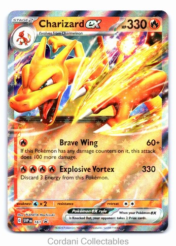 Charizard svp161 black star - svp161,