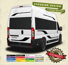 STICKERS FOR PEUGEOT BOXER L3 L4 (2006-On) LWB MOTORHOME CAMPERVAN STRIPE DECALS