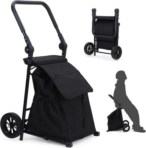 2in1 foldable shopping cart - foldable,