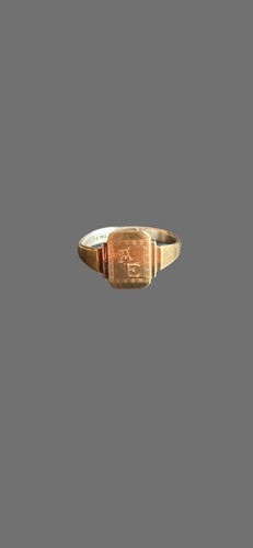 Vintage 9ct gold silver - vintage,