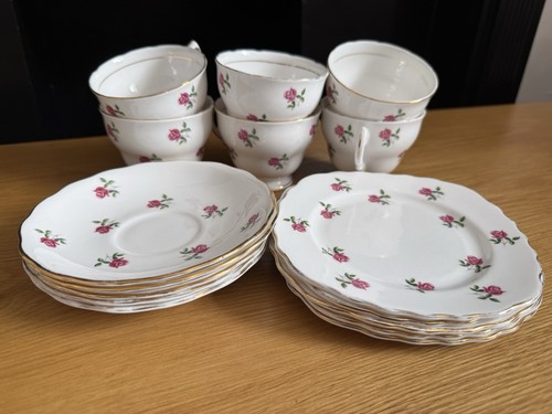 Colclough bone china rose - china,
