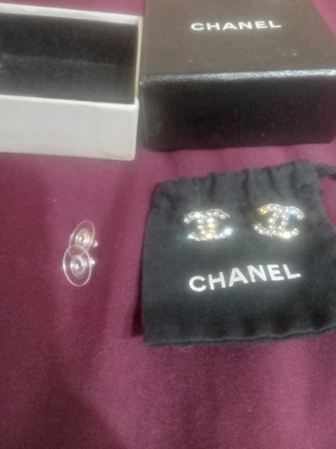 Classic chanel studs worn - classic,