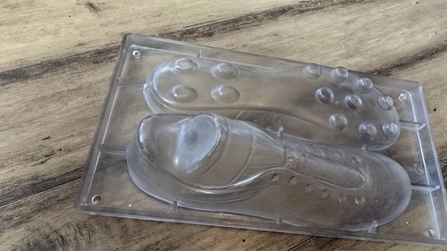 Chocolate mould football - football, shoe