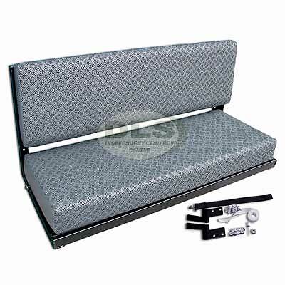 Techno cloth rear bench seat - techno,