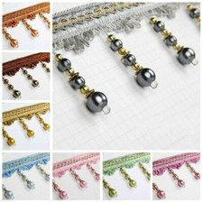 11 Yards X 80mm Beaded Trim