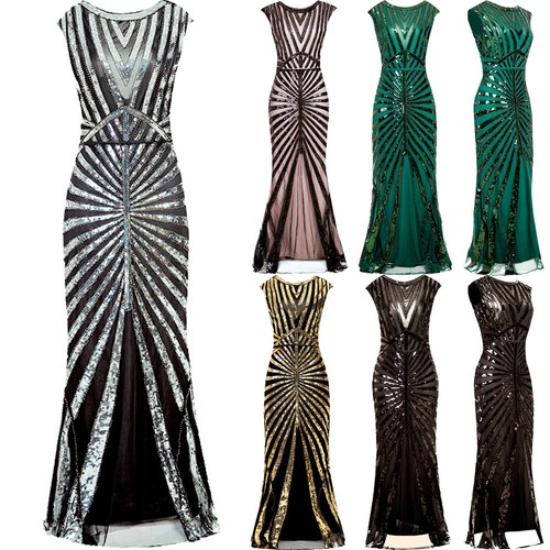 Vintage 1920s flapper dress - flapper,