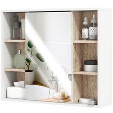 HOMCOM Wall Mounted Bathroom