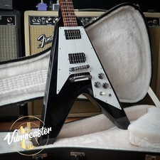 2012 Gibson Flying V ’67 Reissue Ebony Black w/Hard Case Guitar EBAY PRICE