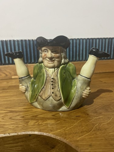 Tony wood toby teapot - tony,