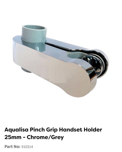 Aqualisa 25mm pinch grip - 25mm,