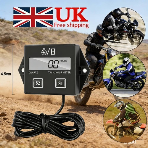 Tiny tach hour meter - tach, lcd