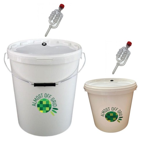 Litre brewing bucket 5 - litre, +