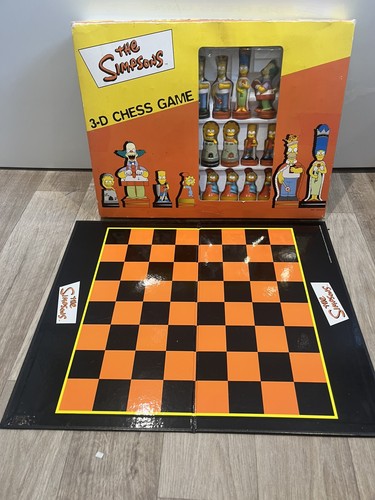 The simpsons chess - the, 3d