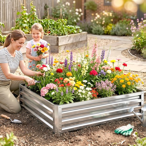 Outsunny raised garden bed - raised,