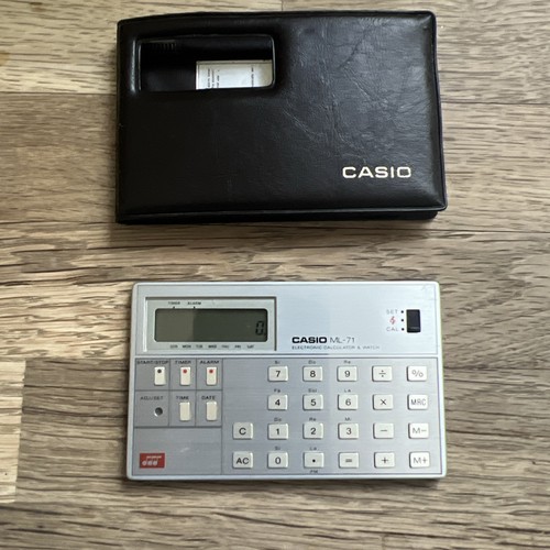 Casio calculator watch - ml-71,