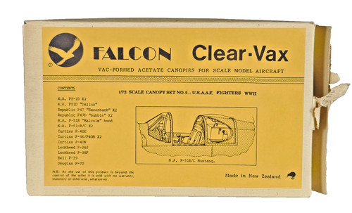 Falcon clear vax set 6 - falcon, no
