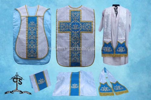 Embroidery chasuble - am,
