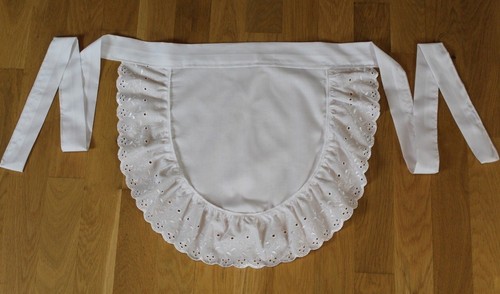 Traditional maids pinny apron - pinny,