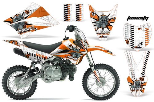 Dirtbike graphic stickers - graphic, +