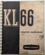 Original Jones KL66 Crane